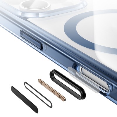 Apple iPhone 16 Pro Case with M-safe Charging and Airbag, Transparent, Benks LucentPro Series Cover - 6