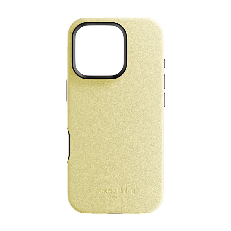Apple iPhone 16 Pro Case with M-safe Charging Feature, Leather Look, Native Union 2024 Active Series Cover - 8