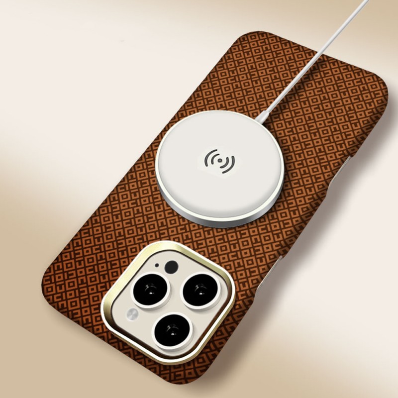 Apple iPhone 16 Pro Case with M-Safe Charging Feature, Zore Paris Vax Hard PC Cover - 5