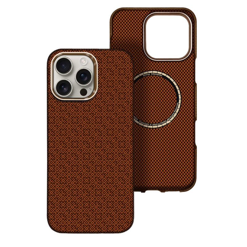 Apple iPhone 16 Pro Case with M-Safe Charging Feature, Zore Paris Vax Hard PC Cover - 4