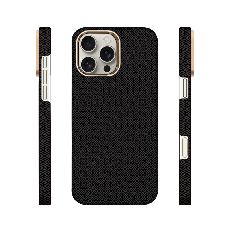Apple iPhone 16 Pro Case with M-Safe Charging Feature, Zore Paris Vax Hard PC Cover - 2