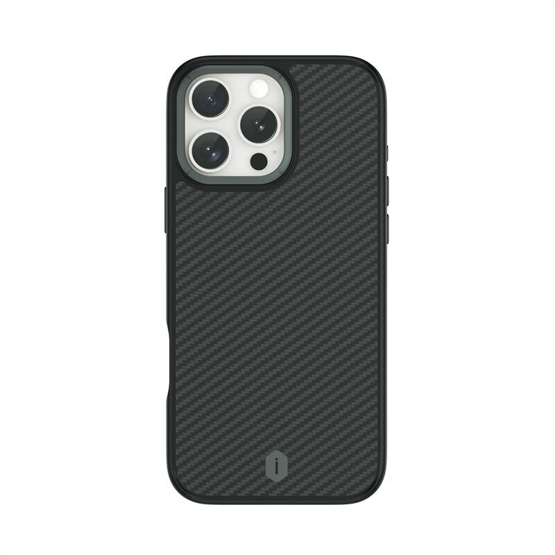 Apple iPhone 16 Pro Case Wiwu DCC-205 Magsafe Charging Featured Aramid Fiber Design Cover - 2
