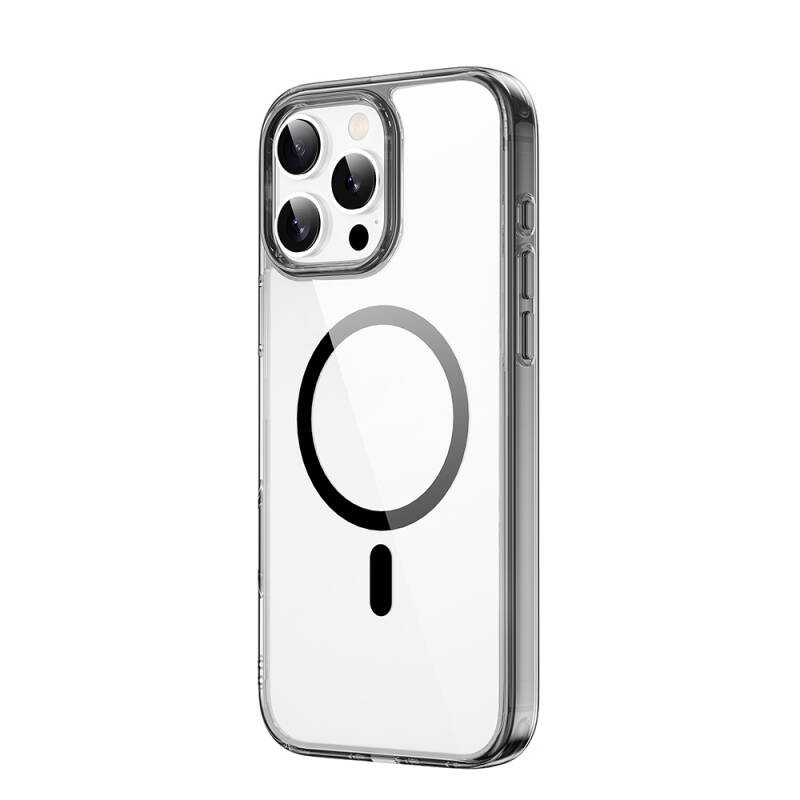 Apple iPhone 16 Pro Case Wiwu MCC-101 iShield Pro Series Magsafe Charging Feature Crystal Hard PC Cover  - 4