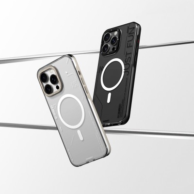 Apple iPhone 16 Pro Case Youngkit Mecha Cover with Magsafe Charging Feature and Removable Back Surface - 19