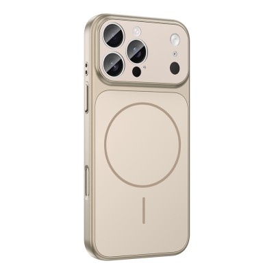 Apple iPhone 16 Pro Case Zore M-Safe Charging Camera Protection Formen Cover - 9