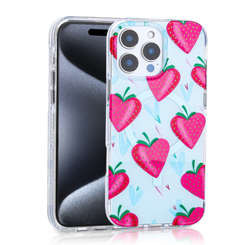 Apple iPhone 16 Pro Case Zore Stilo Cover with Magsafe Charging Feature - 3