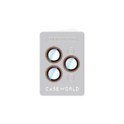 Apple iPhone 16 Pro CaseWorld Carbon Fiber Series Anti-Reflective Ultra Clear Camera Lens Protector - 10