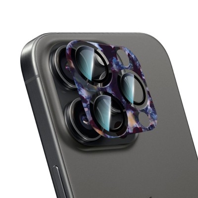 Apple iPhone 16 Pro CaseWorld Crystal Color Serisi Full Kamera Lens Koruyucu - 3