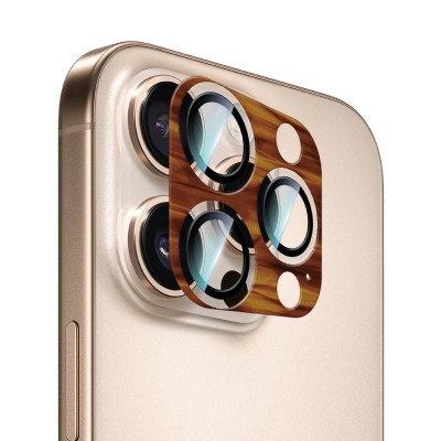 Apple iPhone 16 Pro CaseWorld Crystal Color Serisi Full Kamera Lens Koruyucu - 12