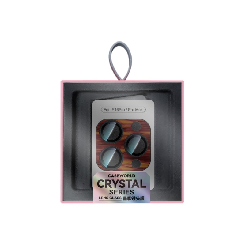 Apple iPhone 16 Pro CaseWorld Crystal Color Serisi Full Kamera Lens Koruyucu - 15