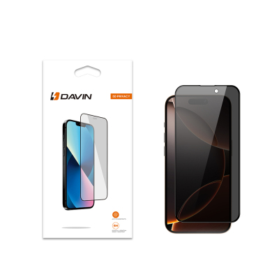 Apple iPhone 16 Pro Davin 5D Privacy Glass Screen Protector - Davin