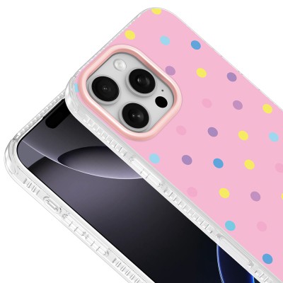 Apple iPhone 16 Pro Kılıf Airbag Tasarımlı Zore Potik Sert PC Kapak - 9
