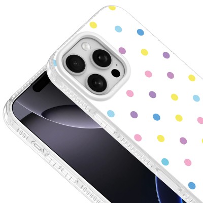 Apple iPhone 16 Pro Kılıf Airbag Tasarımlı Zore Potik Sert PC Kapak - 10