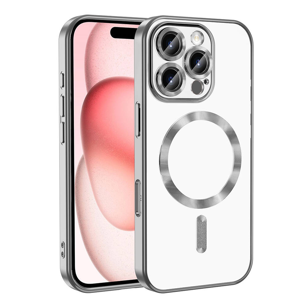 iPhone 16 Pro Apple iPhone 16 Pro Kılıf Kamera Korumalı M-safe Wireless Şarj Özellikli Demre