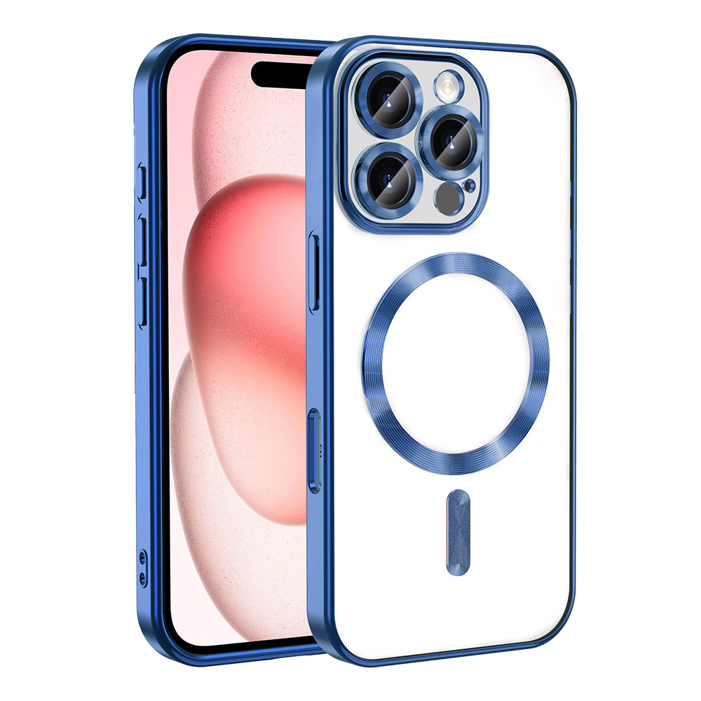 Apple iPhone 16 Pro Kılıf Kamera Korumalı M-safe Wireless Şarj
