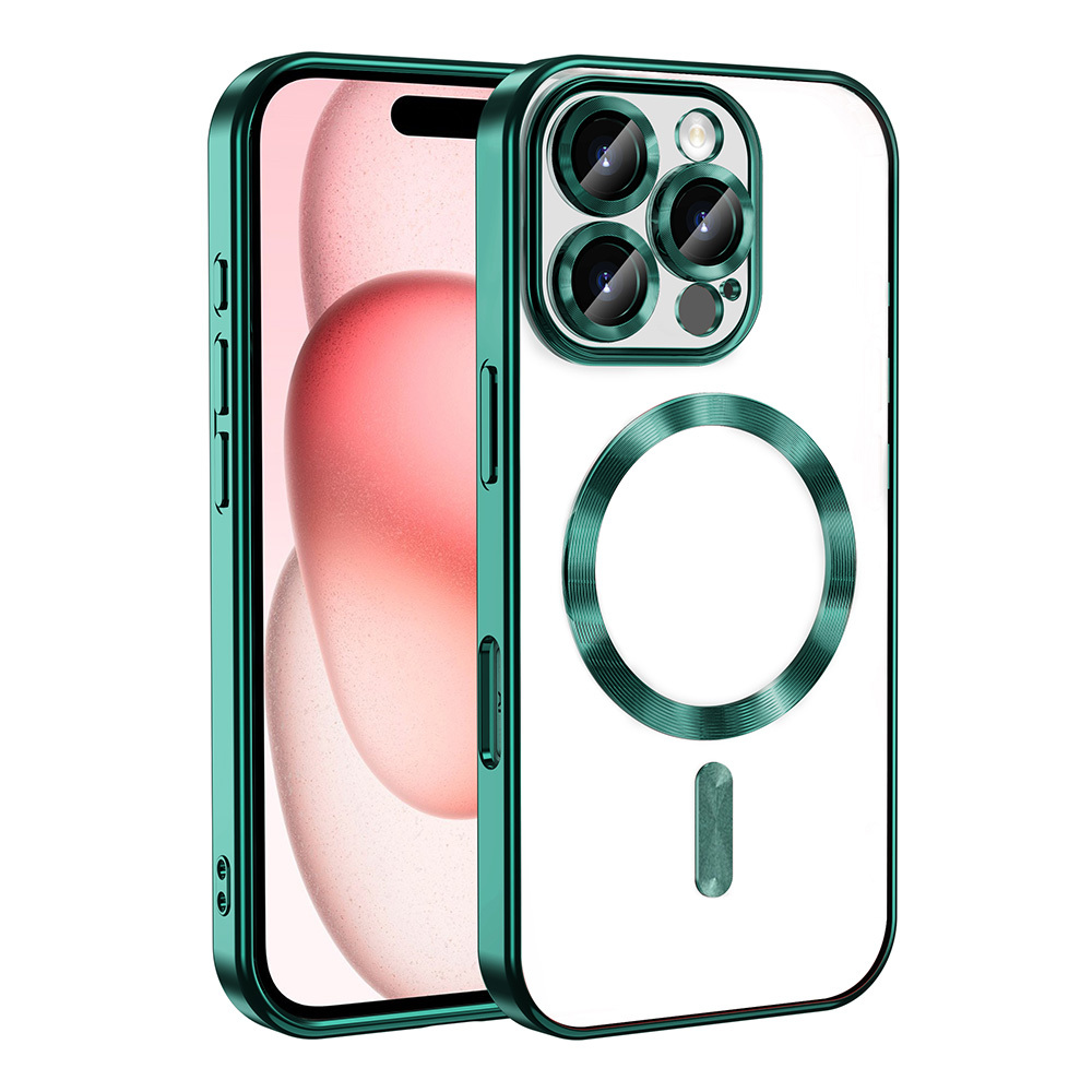 Apple iPhone 16 Pro Kılıf Kamera Korumalı M-safe Wireless Şarj