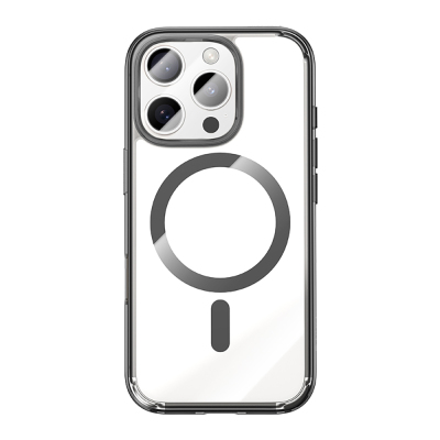 Apple iPhone 16 Pro Kılıf M-safe Şarj Özellikli Airbagli Şeffaf Benks LucentPro Serisi Kapak - Benks