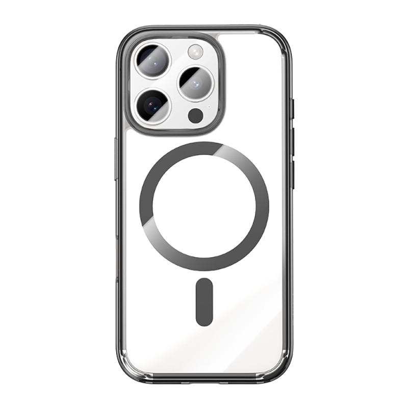 Apple iPhone 16 Pro Kılıf M-safe Şarj Özellikli Airbagli Şeffaf Benks LucentPro Serisi Kapak - 1