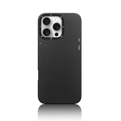 Apple iPhone 16 Pro Kılıf M-safe Şarj Özellikli Aramid Fiber Youngkit 1500D Extreme Wing Serisi Kapak - Youngkit