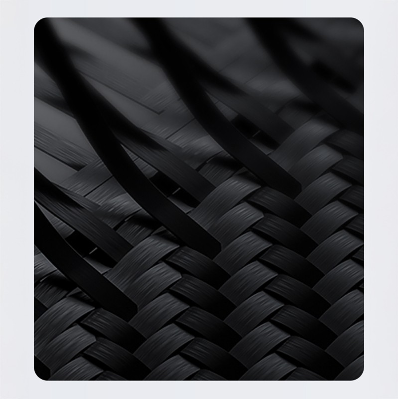 Apple iPhone 16 Pro Kılıf M-safe Şarj Özellikli Karbon Fiber Metal Kamera Çerçeveli Benks Montage ArmorAir Kevlar Kapak - 10