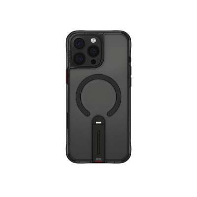Apple iPhone 16 Pro Kılıf M-safe Şarj Özellikli 360 Derece Dönebilen Standlı Skinarma Helix Kapak - 2