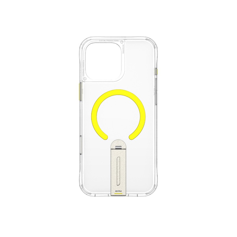 Apple iPhone 16 Pro Kılıf M-safe Şarj Özellikli 360 Derece Dönebilen Standlı Skinarma Helix Kapak - 16