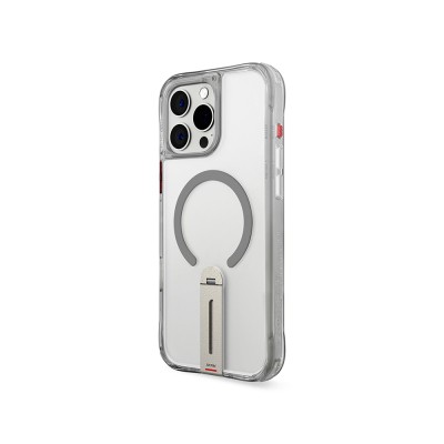 Apple iPhone 16 Pro Kılıf M-safe Şarj Özellikli 360 Derece Dönebilen Standlı Skinarma Helix Kapak - 12