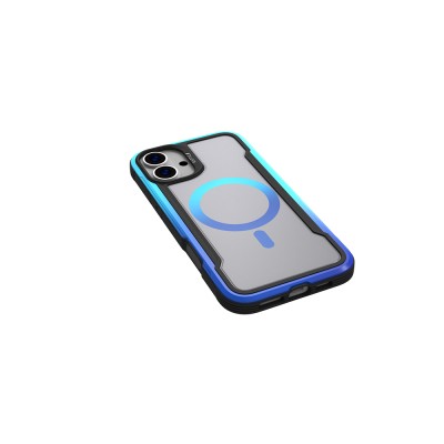 Apple iPhone 16 Pro Kılıf M-safe Şarj Özellikli Airbagli Raptic Shield 2.0 Serisi Şeffaf Arka Yüzey Kapak - 9