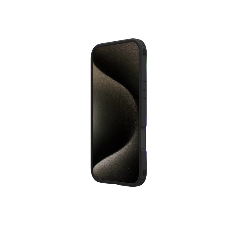 Apple iPhone 16 Pro Kılıf M-safe Şarj Özellikli Airbagli Raptic Shield 2.0 Serisi Şeffaf Arka Yüzey Kapak - 18