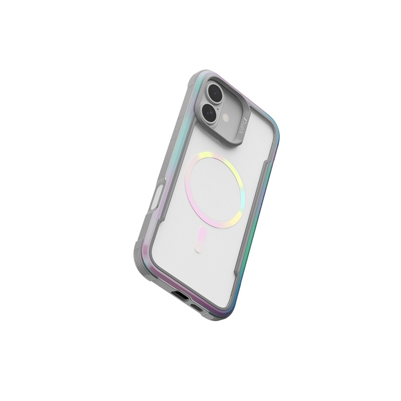 Apple iPhone 16 Pro Kılıf M-safe Şarj Özellikli Airbagli Raptic Shield 2.0 Serisi Şeffaf Arka Yüzey Kapak - 21