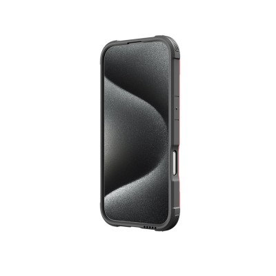 Apple iPhone 16 Pro Kılıf M-safe Şarj Özellikli Airbagli Raptic Shield Serisi Şeffaf Arka Yüzey Kapak - 31