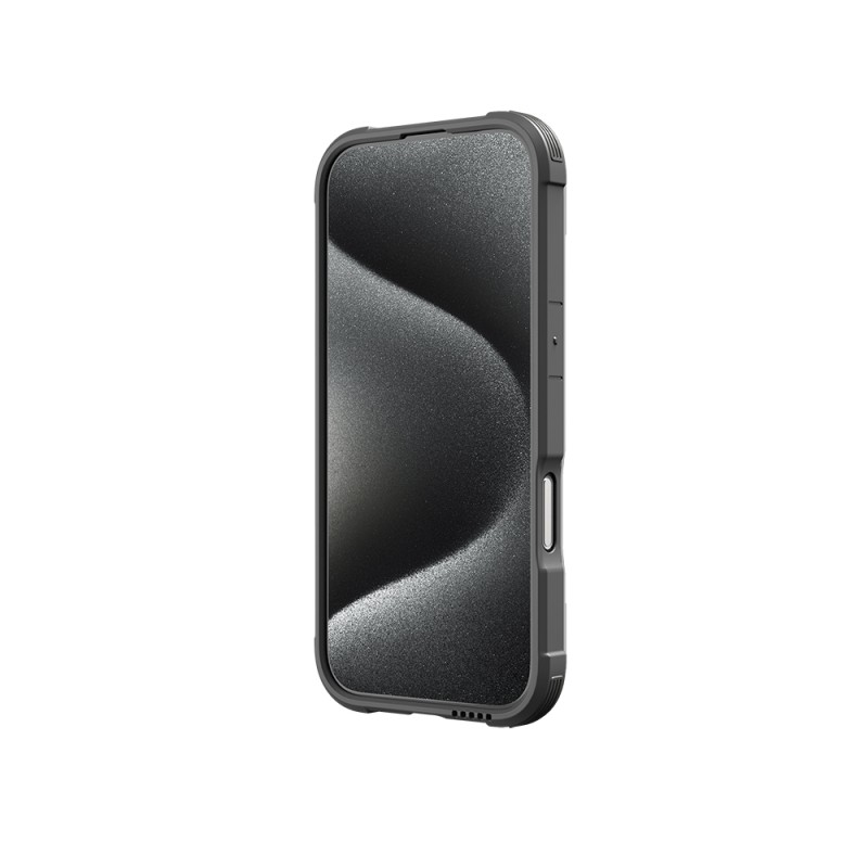 Apple iPhone 16 Pro Kılıf M-safe Şarj Özellikli Airbagli Raptic Shield Serisi Şeffaf Arka Yüzey Kapak - 36