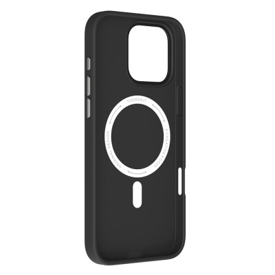 Apple iPhone 16 Pro Kılıf M-safe Şarj Özellikli Basit Mat Deri Desenli Youngkit Tech Fashion Serisi Kapak - 9