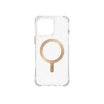 Apple iPhone 16 Pro Kılıf M-safe Şarj Özellikli Şeffaf Airbag Tasarımlı Skinarma Saido Prime Kapak - 8