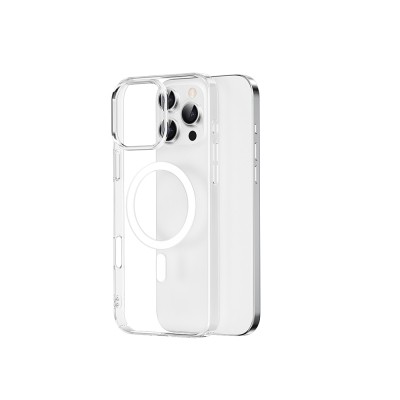Apple iPhone 16 Pro Kılıf M-safe Şarj Özellikli Wiwu YXK-207 Invisible Pro Sert PC Kapak - 2