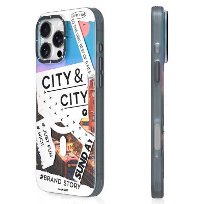 Apple iPhone 16 Pro Kılıf M-safe Şarj Özellikli Youngkit A-City Serisi Kapak - 5