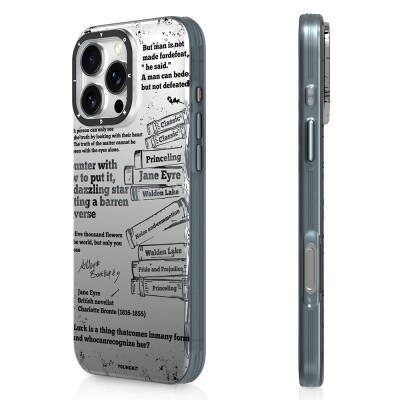 Apple iPhone 16 Pro Kılıf M-safe Şarj Özellikli Youngkit Literary Serisi Classic Kapak - Youngkit