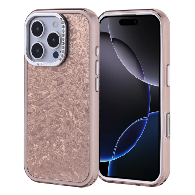 Apple iPhone 16 Pro Kılıf Taşlı Tasarım Zore Kapi Kapak - Zore