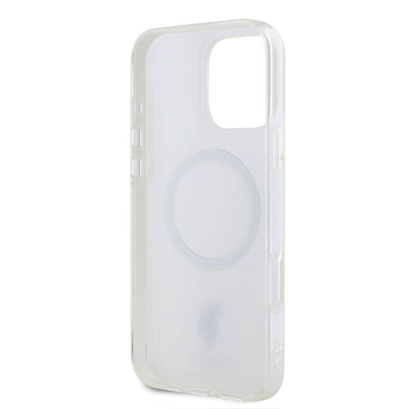 Apple iPhone 16 Pro Kılıf U.S. Polo Assn. Orjinal Lisanslı M-safe Şarj Özellikli IML Double Horse Logolu Ring Kapak - 9