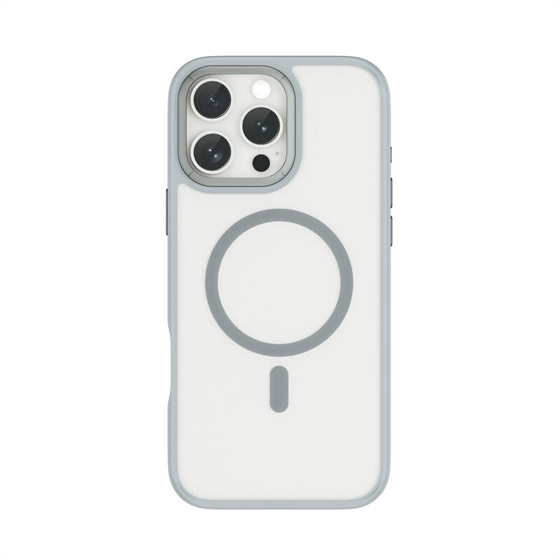 Apple iPhone 16 Pro Kılıf Wiwu FGG-012 ArmorPro Serisi M-safe Şarj Özellikli Parmak İzi Bırakmayan Kılıf - 1
