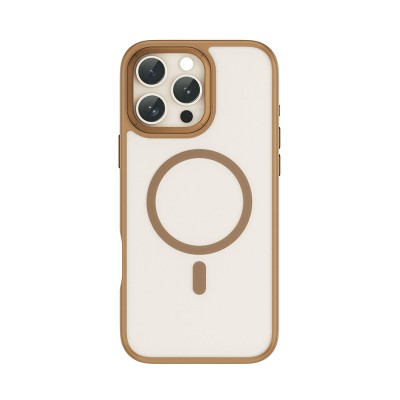 Apple iPhone 16 Pro Kılıf Wiwu FGG-012 ArmorPro Serisi M-safe Şarj Özellikli Parmak İzi Bırakmayan Kılıf - 14