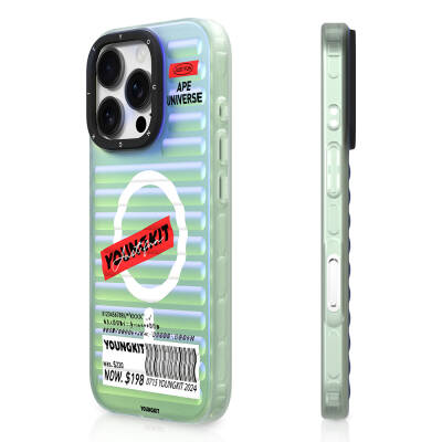 Apple iPhone 16 Pro M-safe Şarj Özellikli Youngkit Chameleon Serisi Kapak - Youngkit