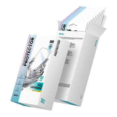 Apple iPhone 16 Pro Max Benks Glass Warrior HD 0.3mm Glass Screen Protector 10 Pack - Benks