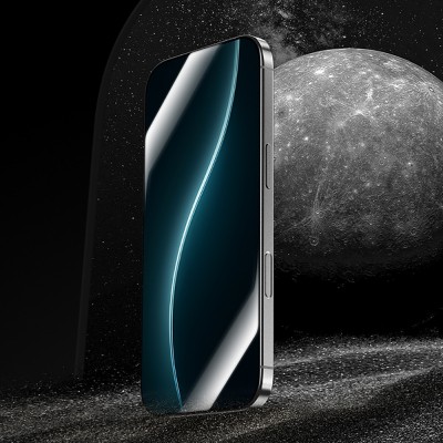 Apple iPhone 16 Pro Max Benks Glass Warrior HD 0.3mm Ultra İnce 0.9mm Kenarları Güçlendirilmiş Cam Ekran Koruyucu + Kolay Uygulama Aparatlı - 9