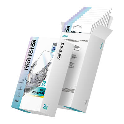 Apple iPhone 16 Pro Max Benks Glass Warrior Sapphire Coating 0.3mm Glass Screen Protector 10 Pack - Benks