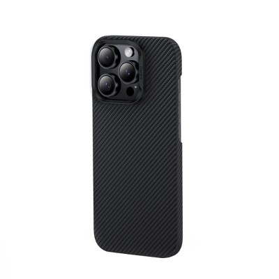 Apple iPhone 16 Pro Max Case Benks M-safe Charging Feature Metal Camera Frame Magnetic ArmorAir 600D Kevlar Fiber Cover - 4