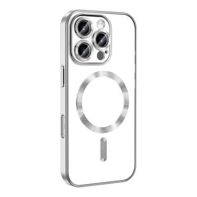 Apple iPhone 16 Pro Max Case Camera Protected Magsafe Wireless Charging Feature Zore Demre Cover - 14