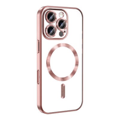 Apple iPhone 16 Pro Max Case Camera Protected Magsafe Wireless Charging Feature Zore Demre Cover - 15