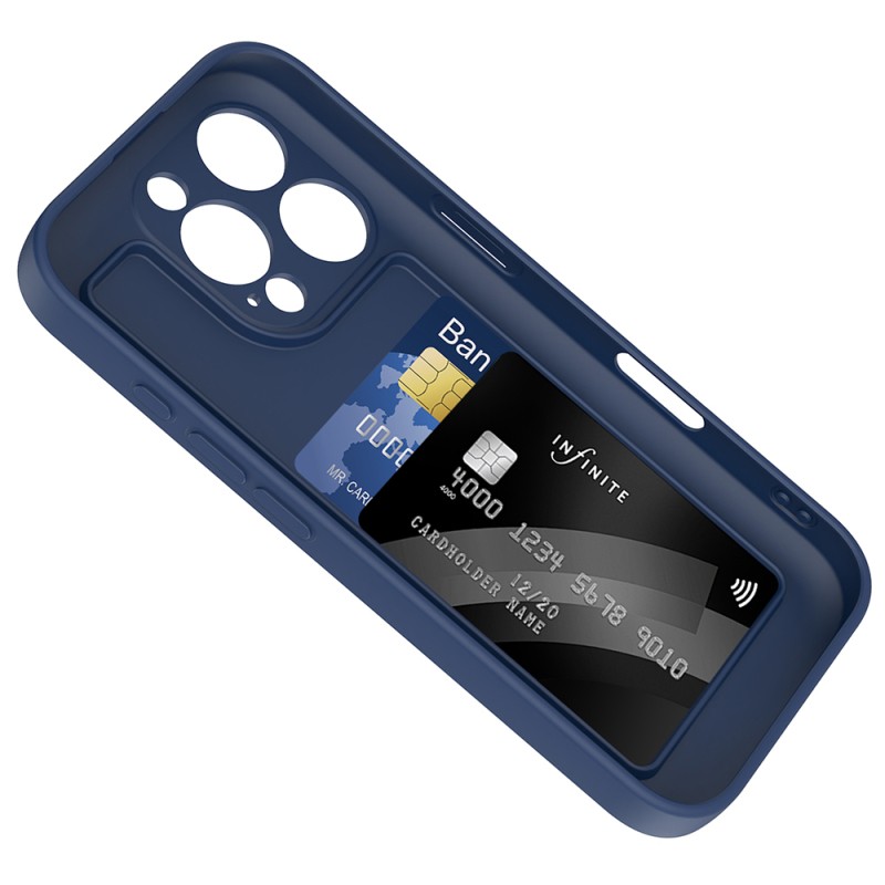 Apple iPhone 16 Pro Max Case Camera Protection Card Holder Zore Vitra Cover - 7