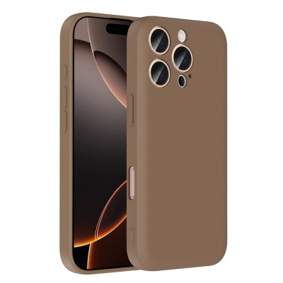 Apple iPhone 16 Pro Max Case Camera Protection Card Holder Zore Vitra Cover - 14